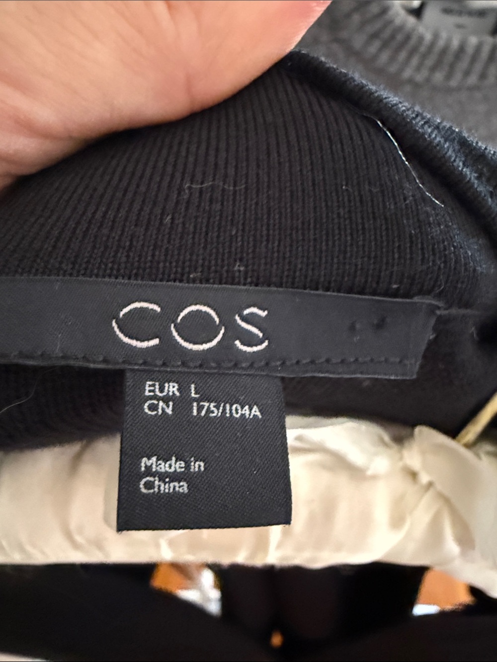 COS Black Open-Front Blazer Jacket - Picture 4 of 6